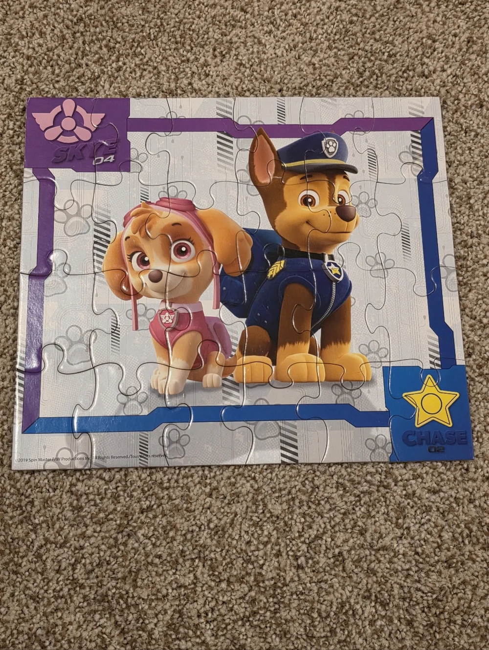 PAW Patrol Kids Puzzle Set - 8 Puzzles - PAW Patrol
